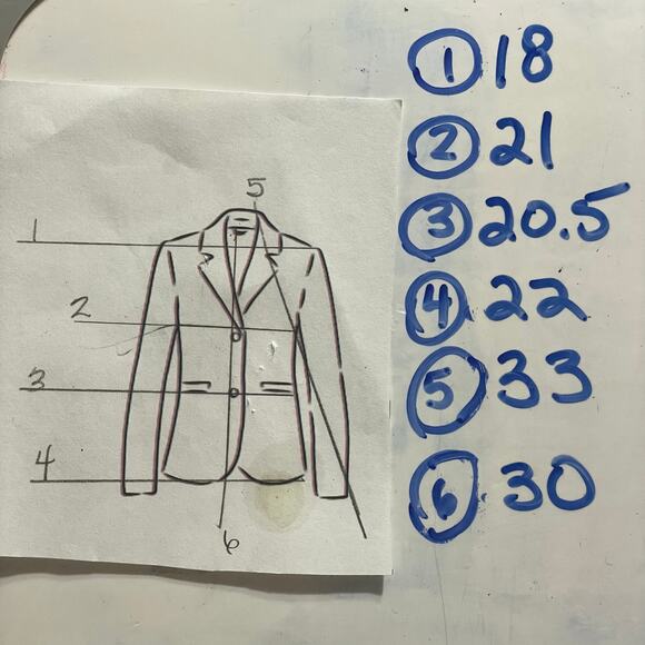 EUC - Vintage Harris Tweed Black-Blue Scottish Herringbone Wool Blazer - Picture 8 of 8